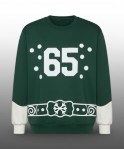 2025 Eagles Lane Johnson Ugly Christmas Sweater 