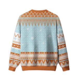 Alternative view of 2025 Eggnog & Candy Cane Deal Ugly Christmas Sweater