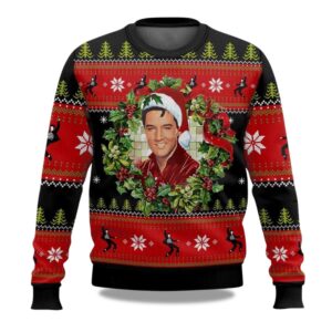2025 Elvis Presley Christmas Ugly Sweater