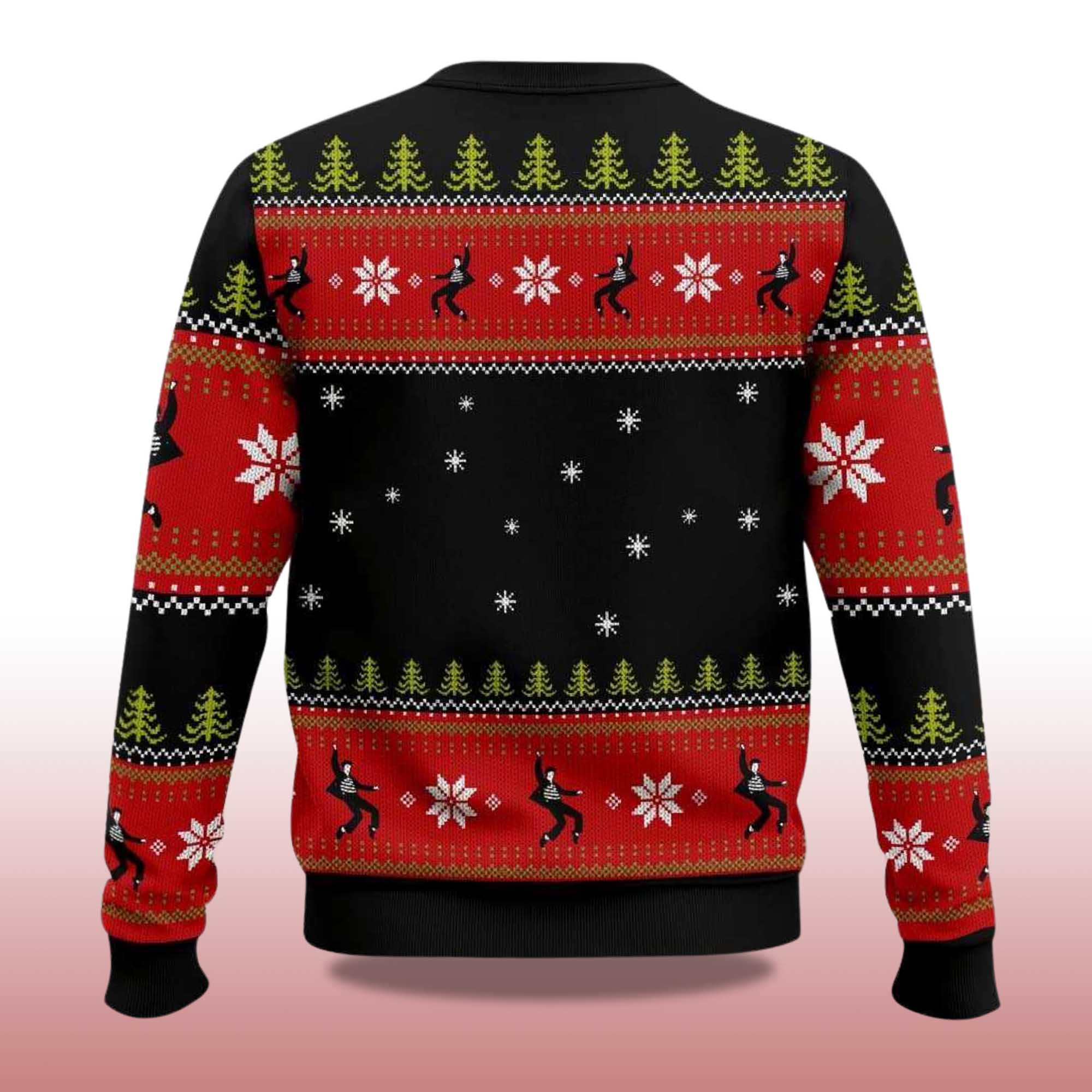 Alternative view of 2025 Elvis Presley Christmas Ugly Sweater