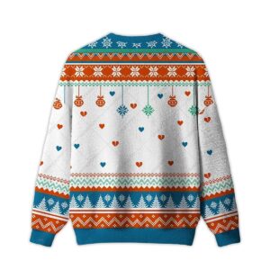 Alternative view of 2025 Emotionally Draining Ugly Christmas Sweater