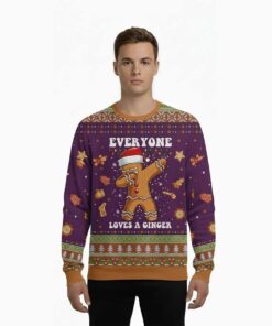 Alternative view of 2025 Everyone Loves A Ginger Ugly Christmas Sweater