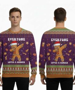2025 Everyone Loves A Ginger Ugly Christmas Sweater
