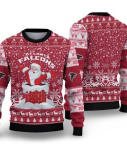 Alternative view of 2025 Falcons Ugly Christmas Sweater 