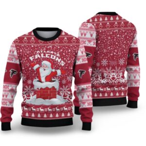 Alternative view of 2025 Falcons Ugly Christmas Sweater - Grishko.com