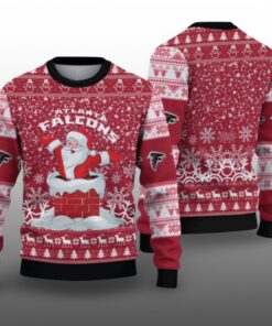 2025 Falcons Ugly Christmas Sweater 