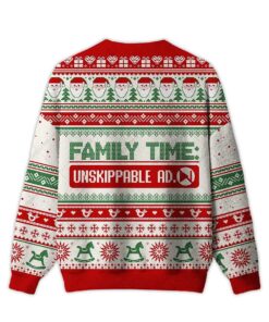 Alternative view of 2025 Family Time Ugly Christmas Sweater