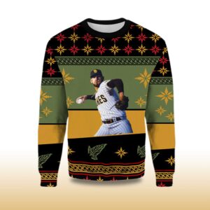 Alternative view of 2025 Fernando Tatis JR. The San Diego Padres Christmas Sweater