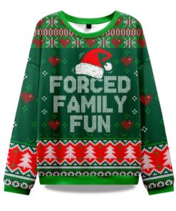 2025 Forced Family Fun Ugly Christmas Sweater