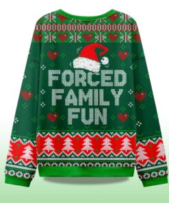 Alternative view of 2025 Forced Family Fun Ugly Christmas Sweater