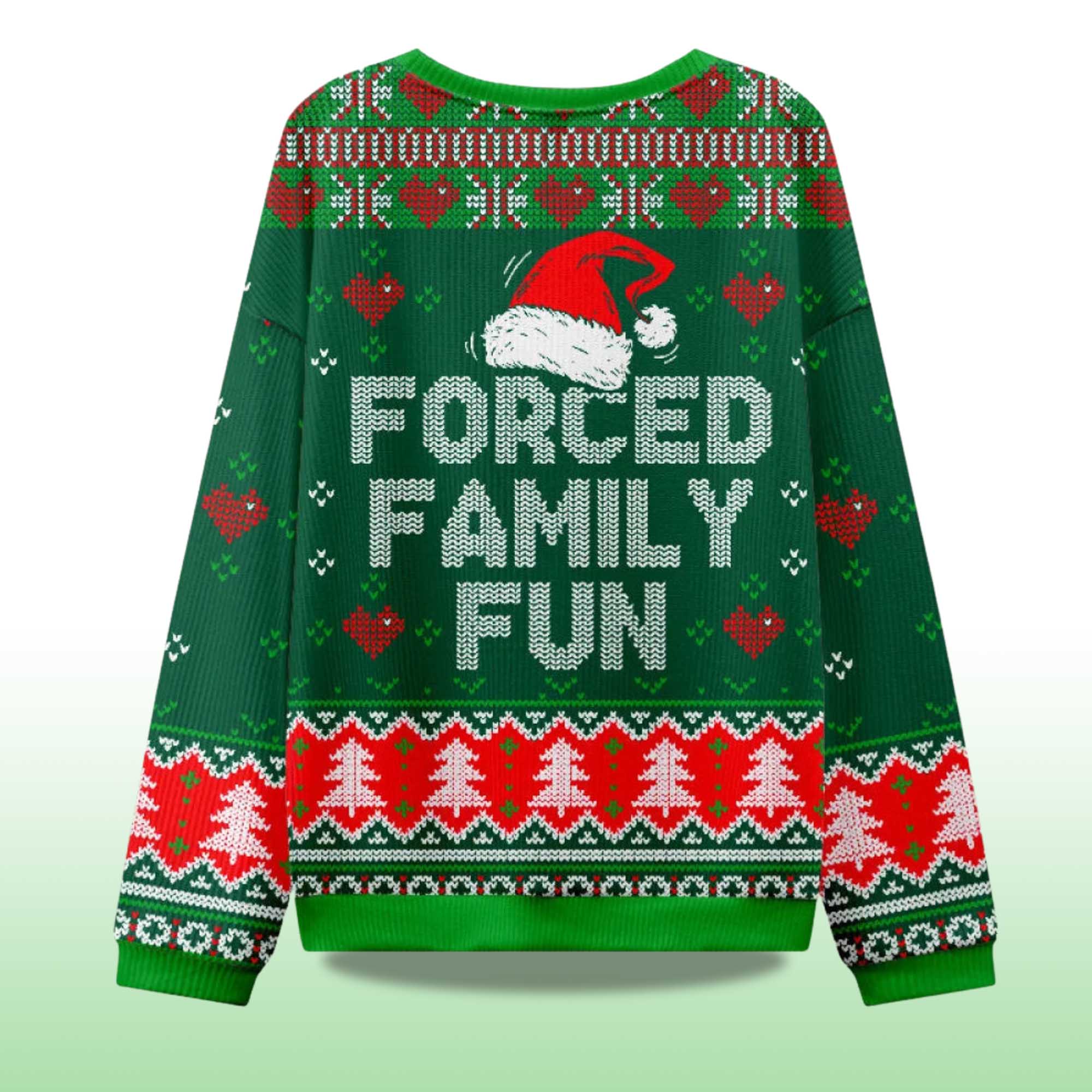Alternative view of 2025 Forced Family Fun Ugly Christmas Sweater
