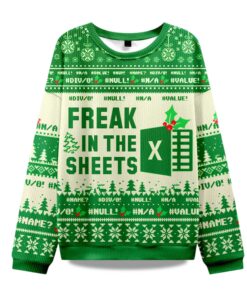 2025 Freak In The Sheets Ugly Christmas Sweater