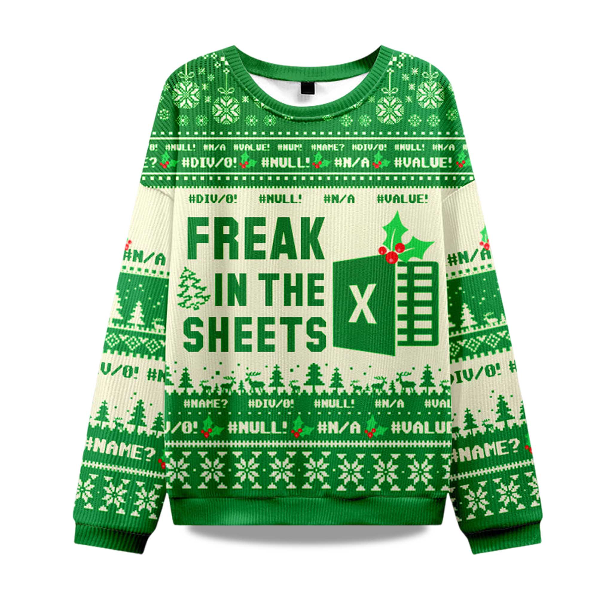2025 Freak In The Sheets Ugly Christmas Sweater