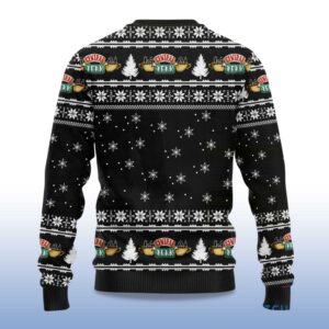 Alternative view of 2025 Friends TV Show Ugly Christmas Sweater