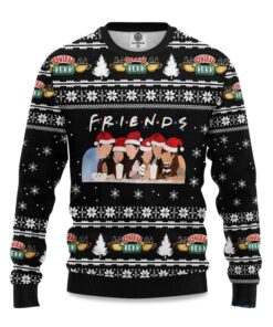 2025 Friends TV Show Ugly Christmas Sweater