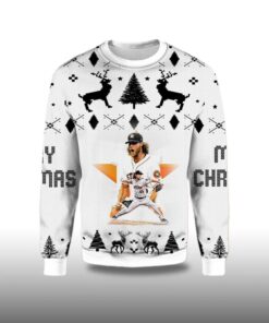 Alternative view of 2025 Gerrit Cole Houston Astros Ugly Christmas Sweater