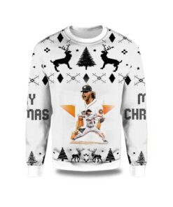 2025 Gerrit Cole Houston Astros Ugly Christmas Sweater