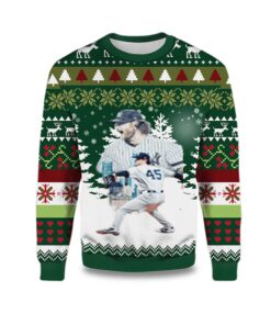 2025 Gerrit Cole New York Yankees Ugly Christmas Sweater