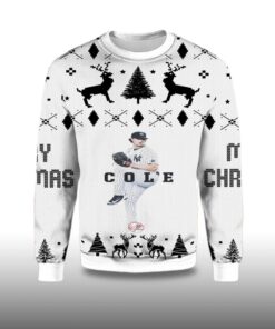 Alternative view of 2025 Gerrit Cole New York Yankees Ugly Sweater