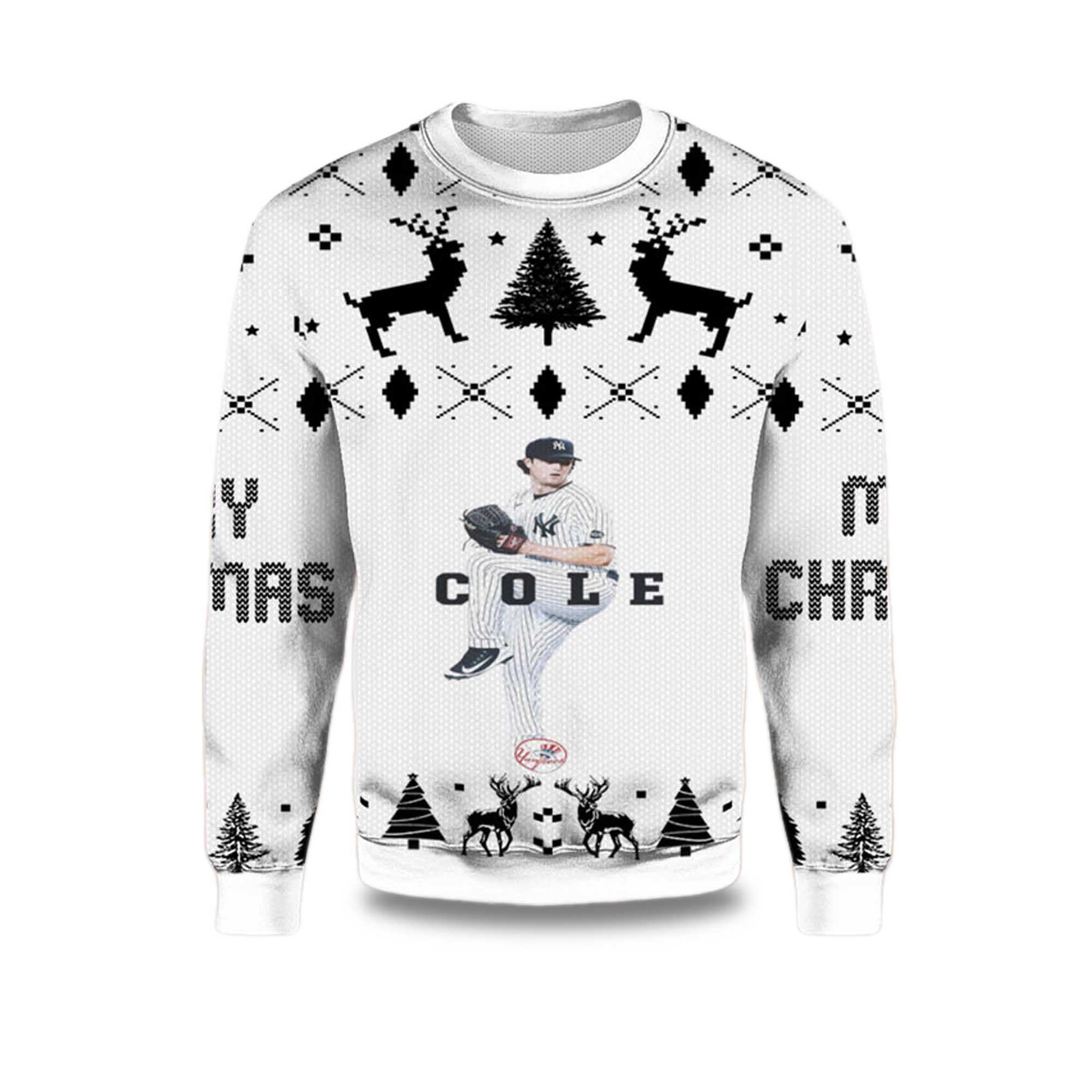 2025 Gerrit Cole New York Yankees Ugly Sweater