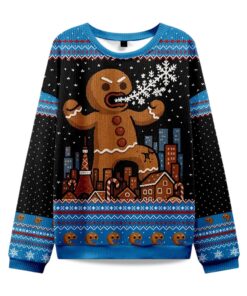 2025 Gingerbread Monster Christmas Ugly Sweater