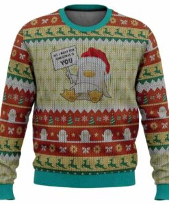 2025 Gintama Cosmic Elizabeth Ugly Christmas Sweater