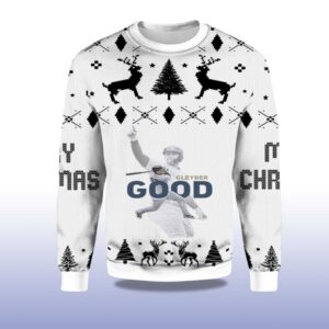 Alternative view of 2025 Gleyber Good New York Yankees Ugly Christmas Sweater