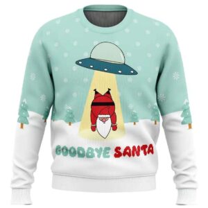 2025 Goodbye Santa Ugly Christmas Sweater