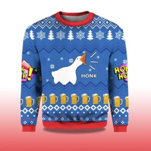 Alternative view of 2025 Goose Honk Ugly Christmas Sweater
