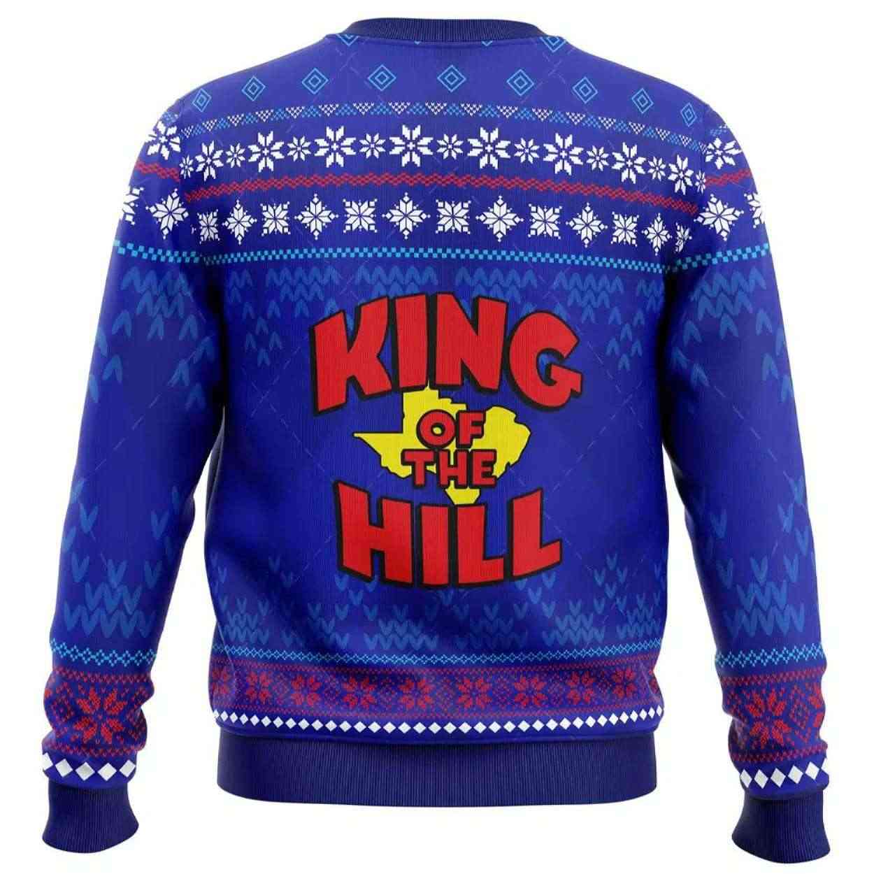 Alternative view of 2025 Gosh Dang It Bobby King Of The Hill Ugly Christmas Sweater