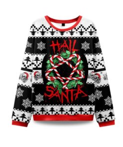 2025 Hail Santa Ugly Christmas Sweater