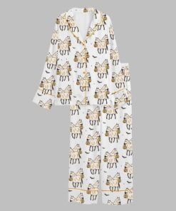 Alternative view of 2025 Halloween Cowboy Ghost Horse Pajamas Set