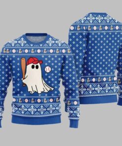 Alternative view of 2025 Halloween Funny Bowling Game Ugly Sweater 