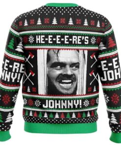 Alternative view of 2025 Here's Johnny The Shining Ugly Christmas Sweater