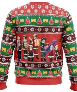 Alternative view of 2025 Ho Ho Ho I Am Here My Hero Academia Ugly Christmas Sweater