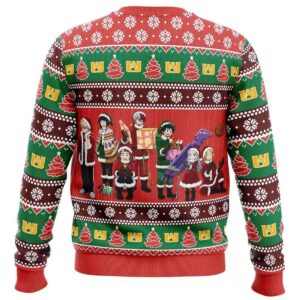 Alternative view of 2025 Ho Ho Ho I Am Here My Hero Academia Ugly Christmas Sweater