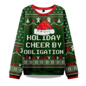 2025 Holiday Cheer by Obligation Ugly Christmas Sweater