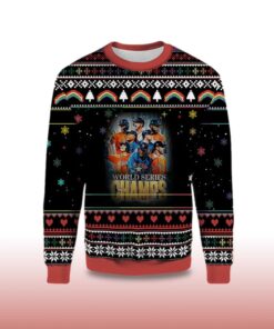 Alternative view of 2025 Houston Astros World Series Champs Ugly Christmas Sweater