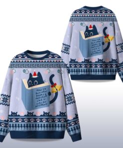 Alternative view of 2025 How To Buy New Books Christmas Ugly Sweater
