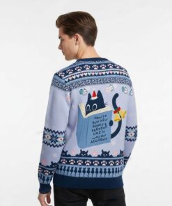 Alternative view of 2025 How To Buy New Books Ugly Christmas Sweater