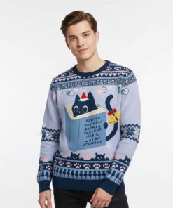 2025 How To Buy New Books Ugly Christmas Sweater