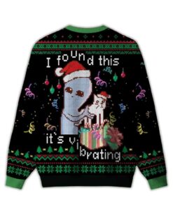 Alternative view of 2025 I Found This It's Vibrating Ugly Christmas Sweater