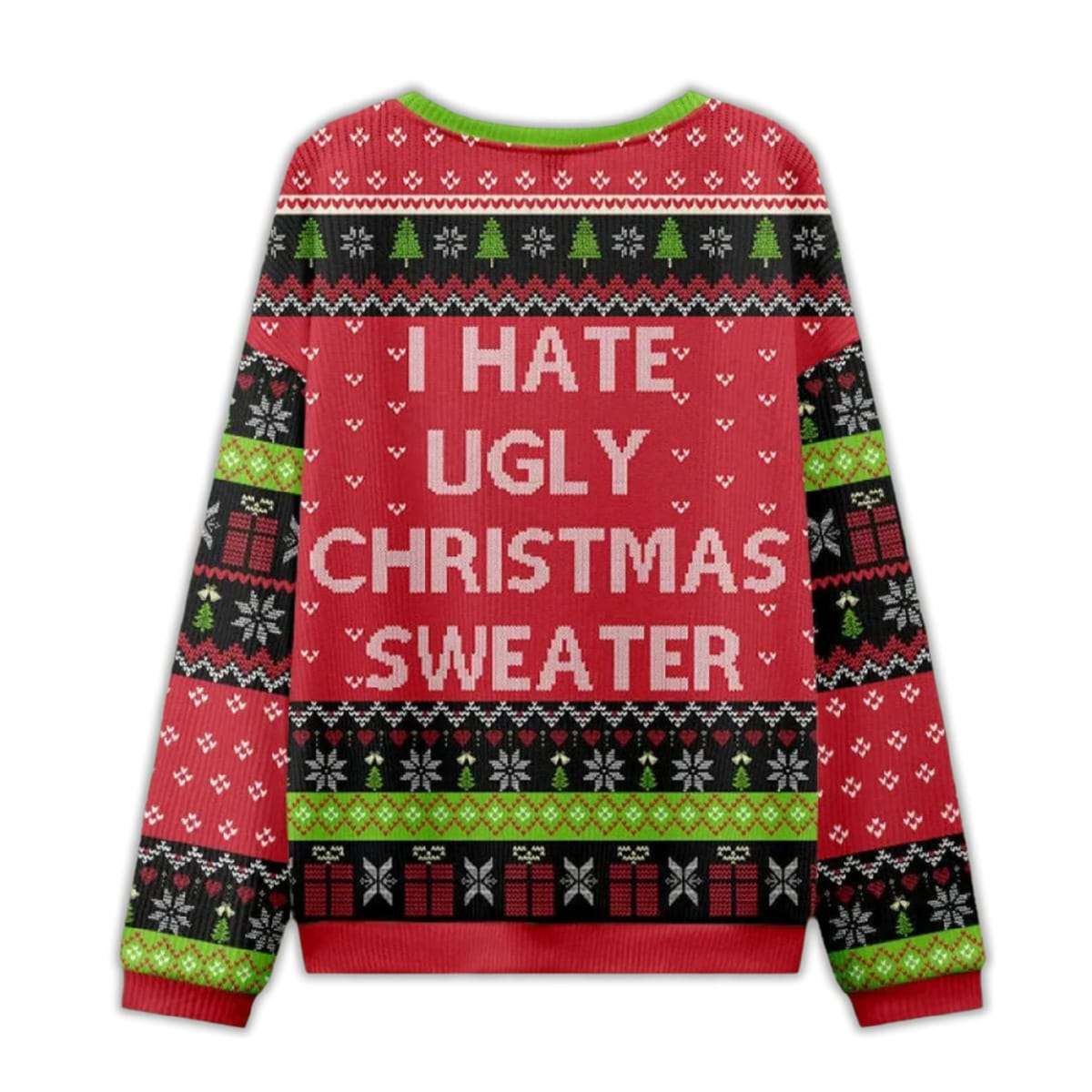 Alternative view of 2025 I Hate Ugly Christmas Sweater Ugly Christmas Sweater