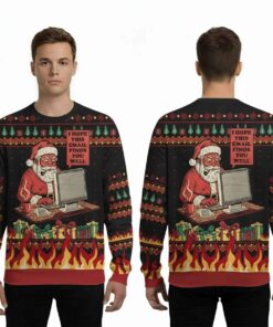 2025 I Hope This Email Finds You Well Ugly Christmas Sweater