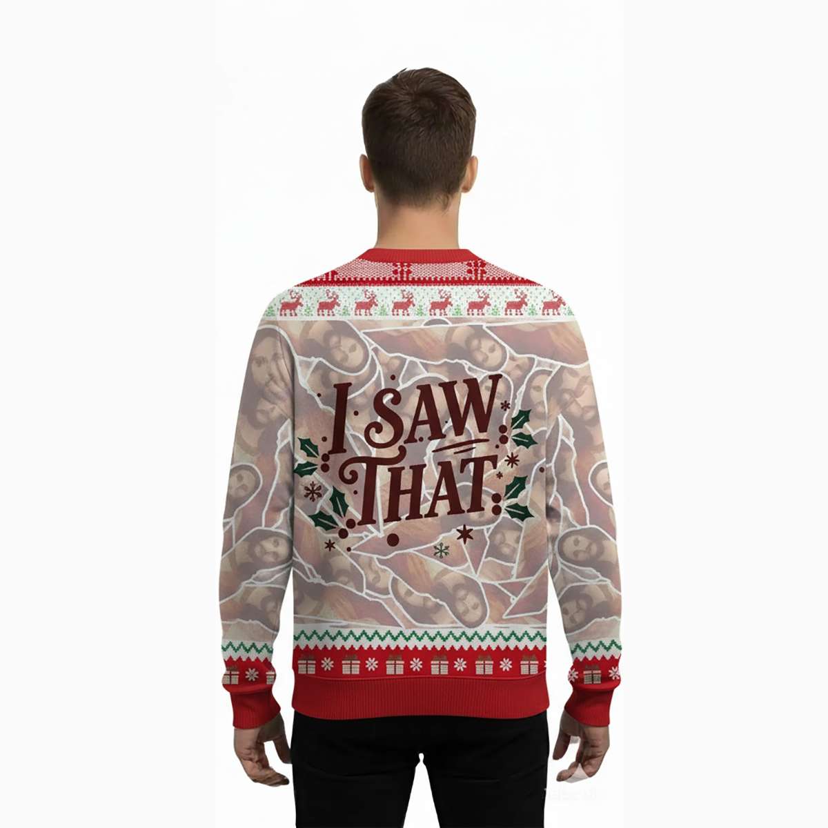 2025 I Saw That Ugly Christmas Sweater - Image 3