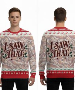 2025 I Saw That Ugly Christmas Sweater