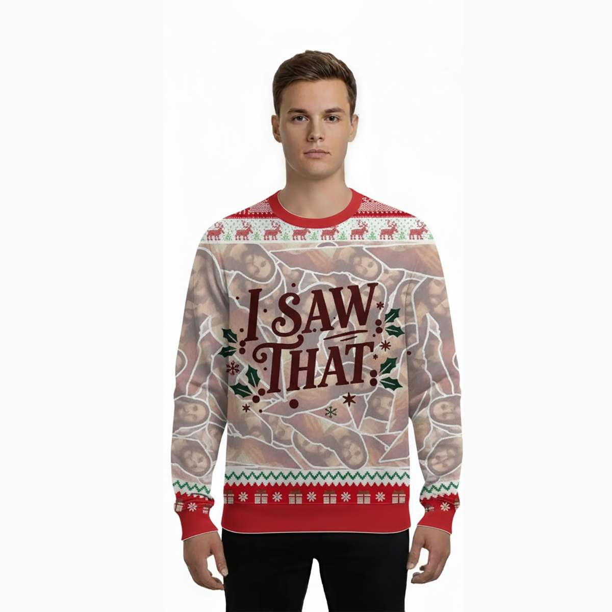 Alternative view of 2025 I Saw That Ugly Christmas Sweater
