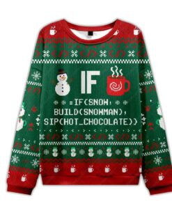 2025 IF Code Ugly Christmas Sweater