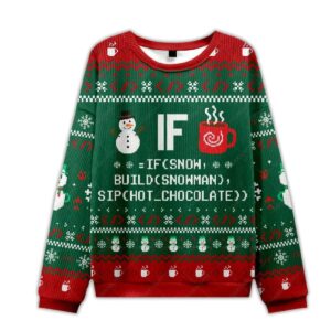 2025 IF Code Ugly Christmas Sweater