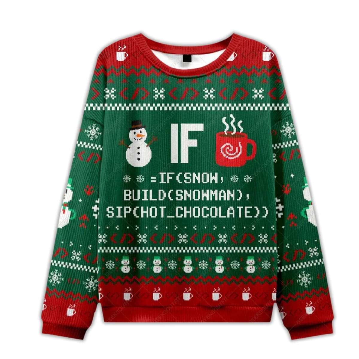 2025 IF Code Ugly Christmas Sweater